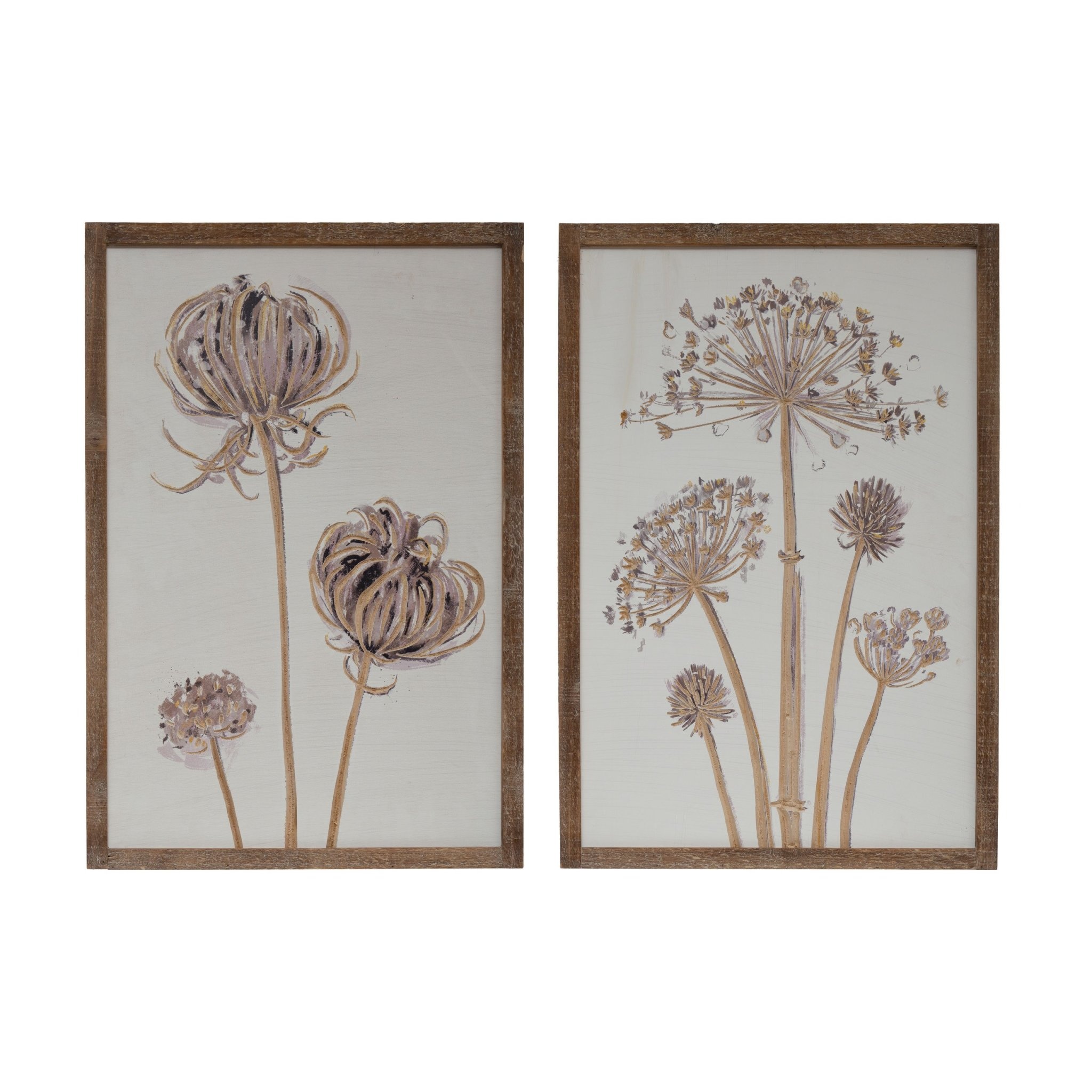 Assorted Wall Decor with Flower, 20"x 30"Available for Local Pick Up