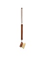 Beech Wood Dish Brush with Leather Tie, 9"