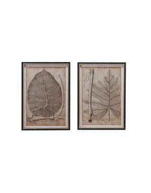 Assorted Wood Framed Glass Wall Decor w/ Vintage Reproduction Image, 20"x 28"