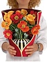FreshCut Paper Pop-up Greeting Card, French Poppies