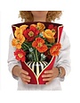 FreshCut Paper Pop-up Greeting Card, French Poppies