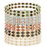 Splendid Iris Stretch Stone & Bead Bracelets, Assorted, Priced individually
