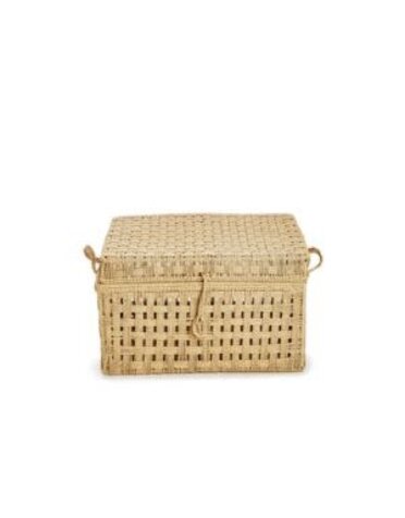 Jute Trunk, Small, 19 X 13 X 11 in.