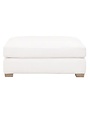 Dean Boucle Ottoman, Snow, 45 X 32 X 19.5, Furniture Available for Local Delivery or Pick Up
