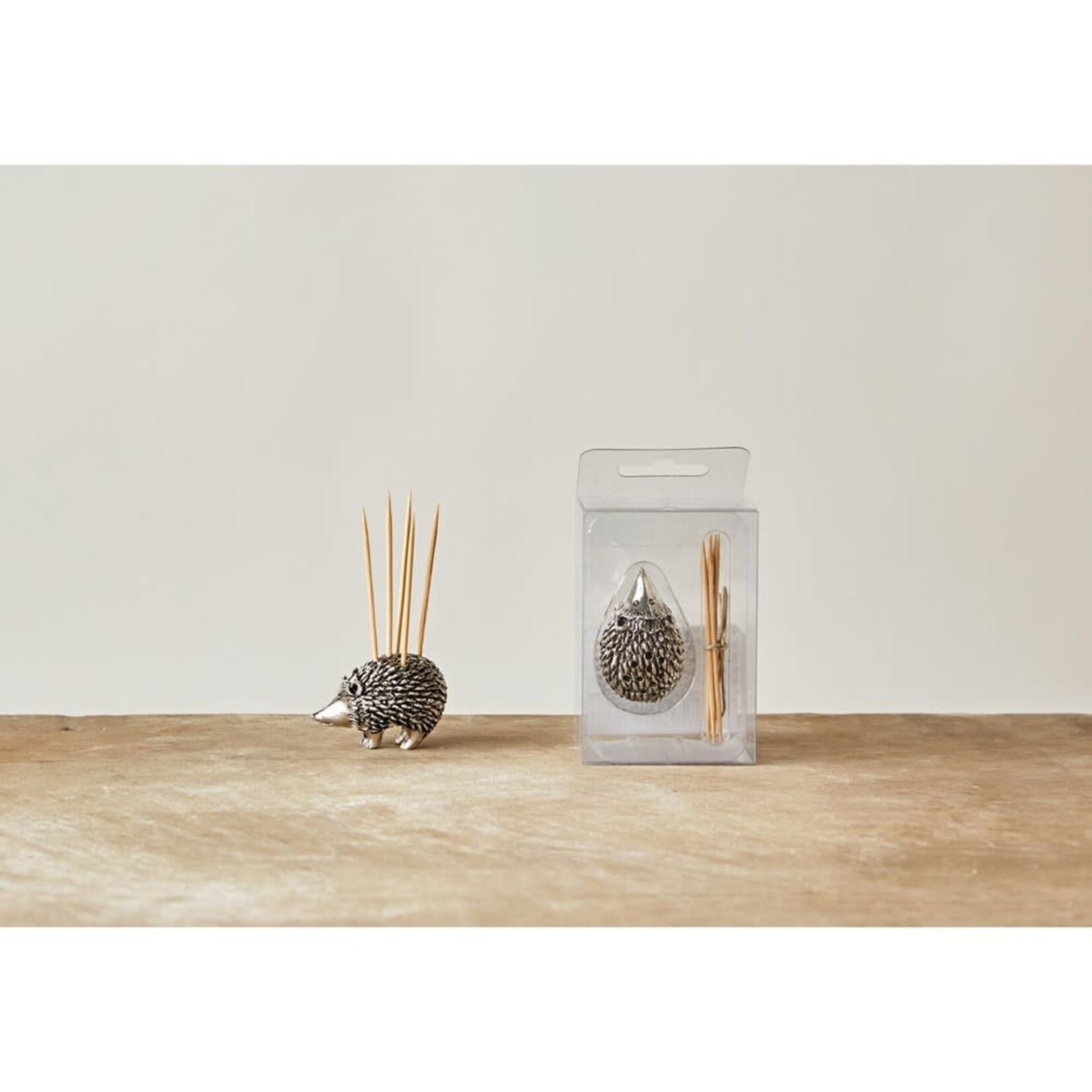Pewter Hedgehog Toothpick