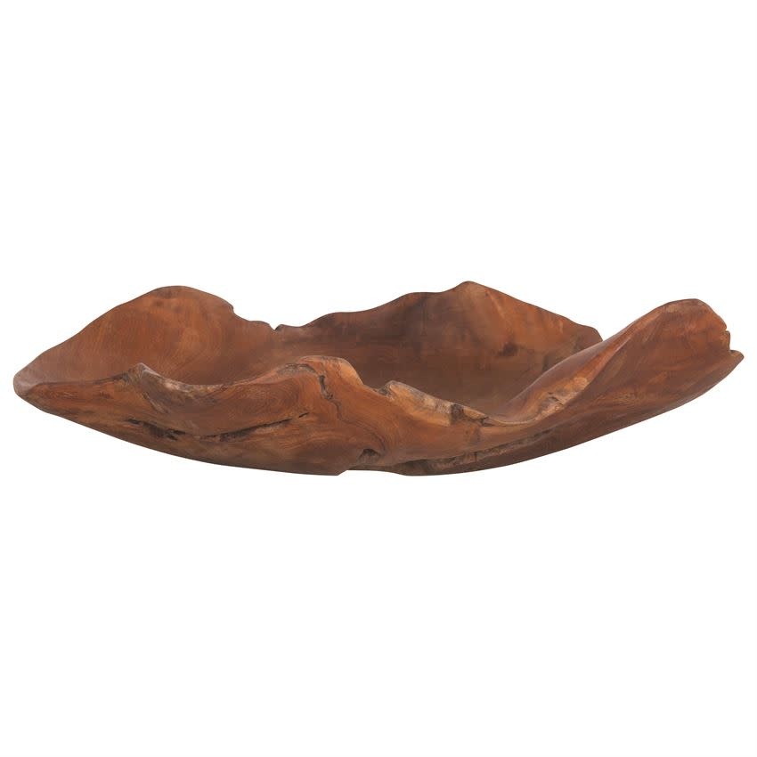 Teak Wood Bowl, Each piece varies