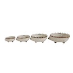 Hand-Painted Hedgehog Measuring Cups, Set of Four