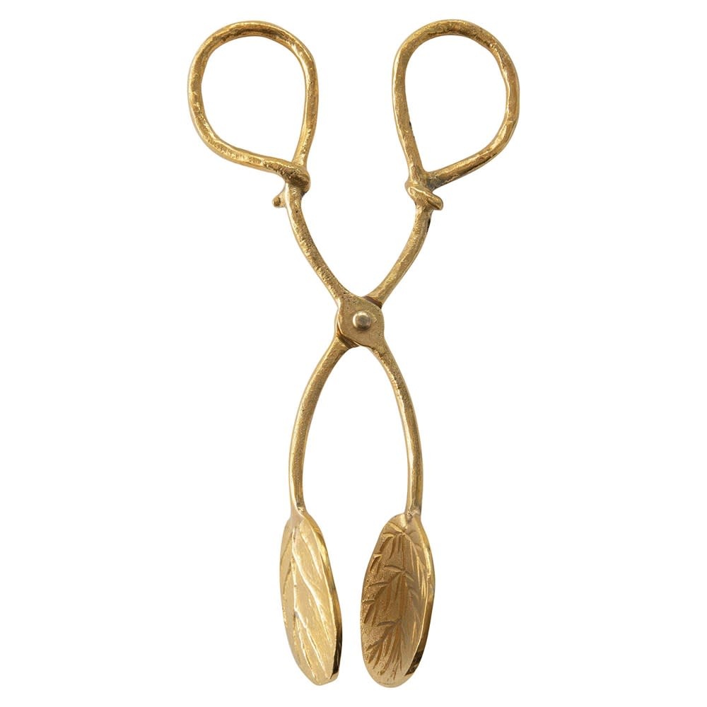 Brass Leaf Tong, 8 in.