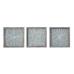 Assorted Framed Handmade Paper Wall Decor, 20"