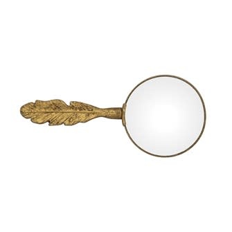 Pewter Magnifying Glass, 8"