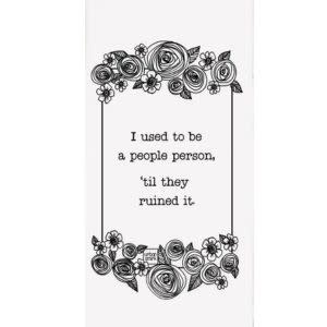 Urban Smirk People Person Tea Towel