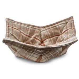 Tag Plaid Bowl Cozy, Multicolored