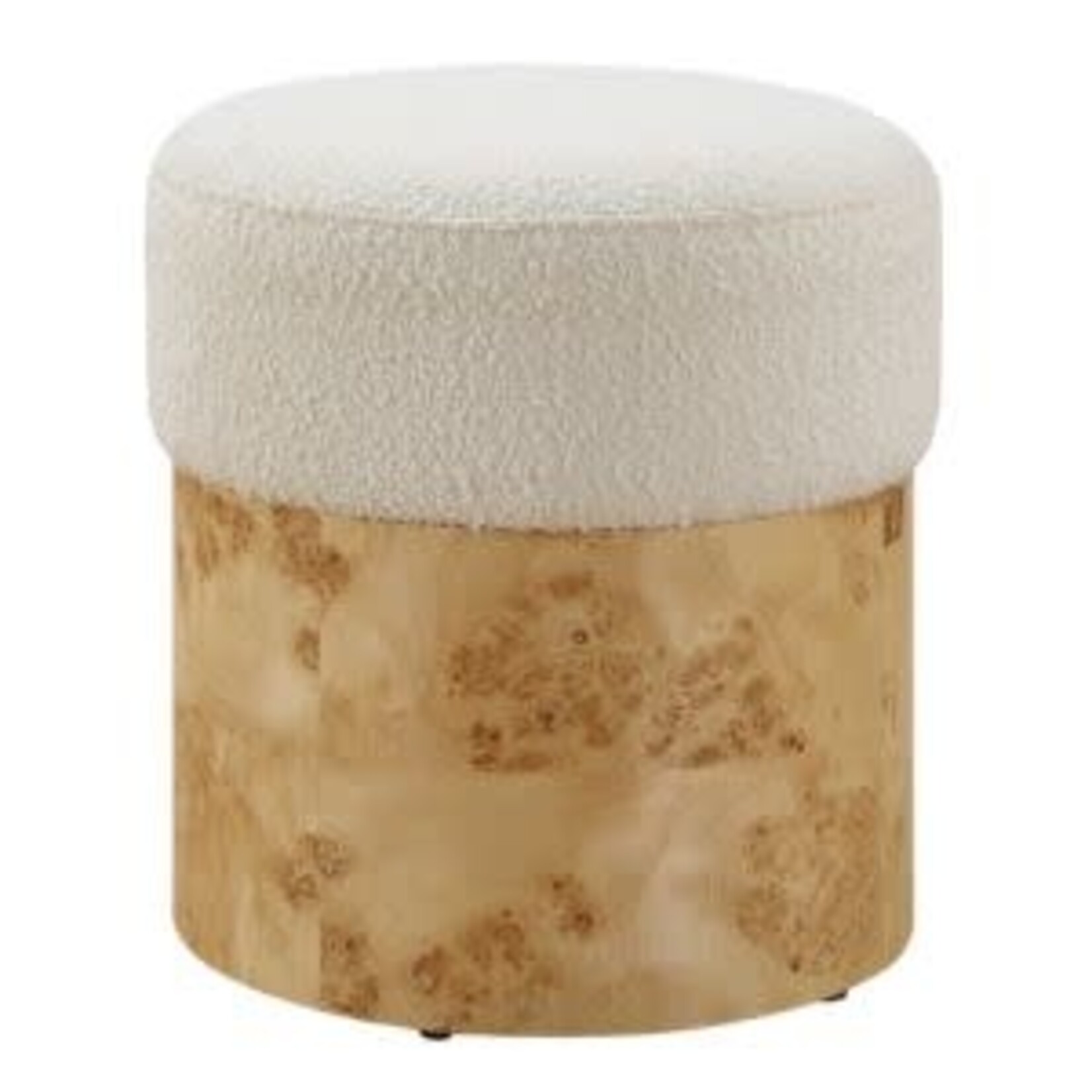 Swirls Ottoman, 16 X 17 X 16