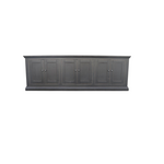 Mimi Long Cabinet, Vintage Black, 106 X 17 X 35