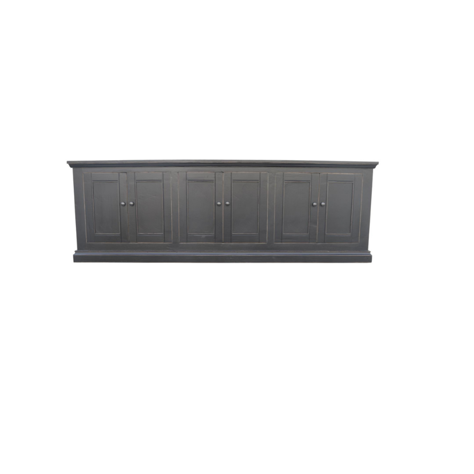 Mimi Long Cabinet, Vintage Black, 106 X 17 X 35