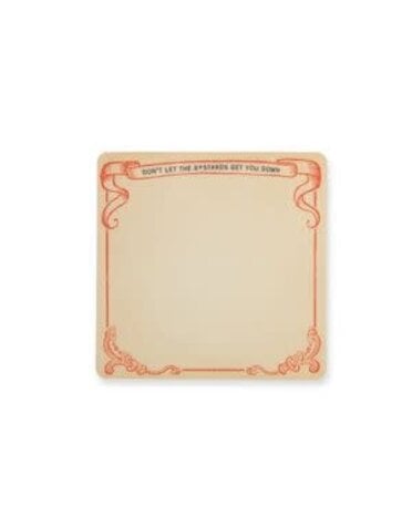 Don't Let the B*stards Get You Down Small Notepad