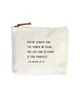 You've Always Had the Power (the Wizard of oz) Canvas Zip Bag