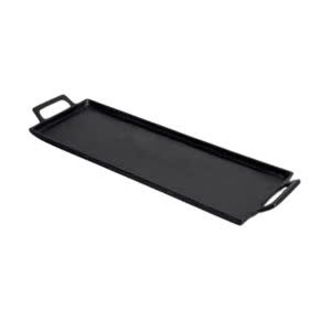 Black Rectangle Tray, Large