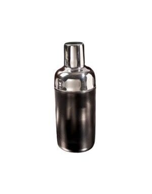 Black & Stainless Steel Shaker, 8 in.