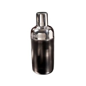 Black & Stainless Steel Shaker, 8 in.