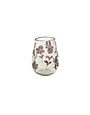 Rosalie Etched Vase, Lilac, Small