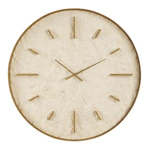 Stone Serenity Clock, 35 X 35 X 2, Decor Available for Local Delivery or Pick Up