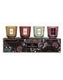 Voluspa Set Four-Candle Pedestal Set, 2.5oz., Assorted Scents