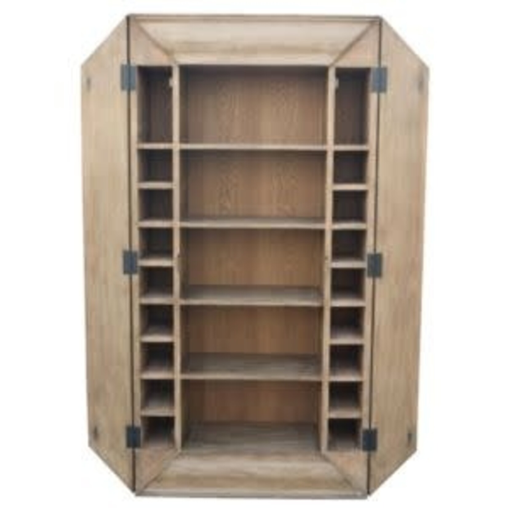 Speakeasy Cabinet, Antique Natural, 83 X 40 X 18