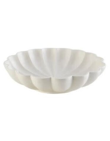 Porcelain Blossom Bowl, 12 X 3