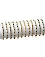 Splendid Iris Bead & Crystal Stretch Bracelet, 4mm, Gold & Dark, Priced individually