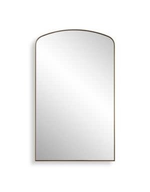 Tordera Arch Mirror, Brass, 24 X 40, Mirror Available for In-Store or Local Pickup