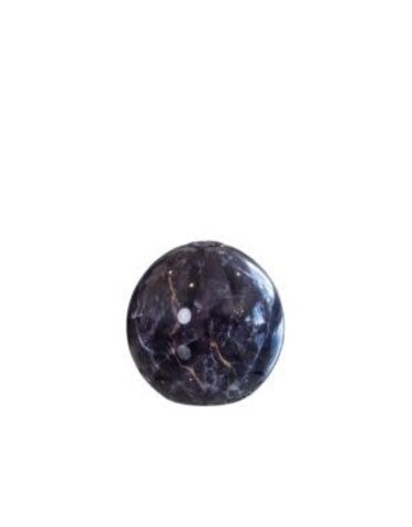 Everlasting Candle Neva Vase, Charcoal Marble Candle Holder