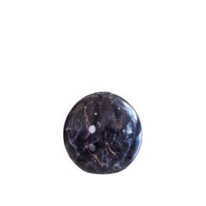 Everlasting Candle Neva Vase, Charcoal Marble Candle Holder