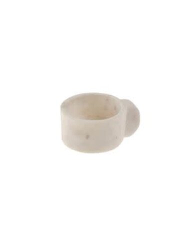 Marble Mini Dish, White, 2 X 1.25 in.
