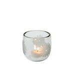 Daisy Glass Votive, Medium, 3 X 3.5 in.