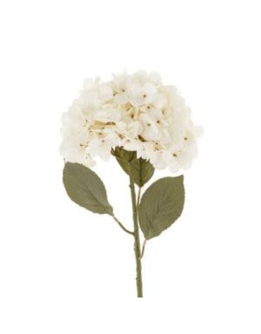 Hydrangea Floral Stem, White, 20 in.