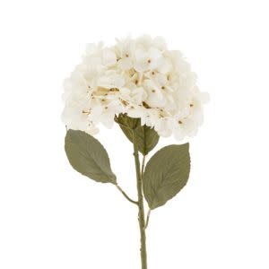 Hydrangea Floral Stem, White, 20 in.