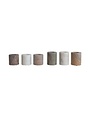 Marble Taper Candle Holder, Assorted color, Approx 2.25 in., Priced individually