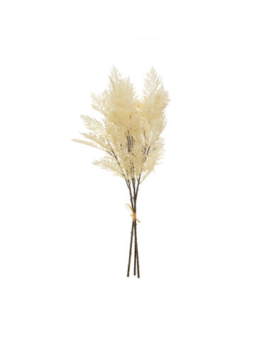 Flocked Faux Reed Plume, 28"