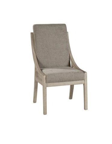 Ariel Dining Chairs/ White Washed/ Anew Gray/ set of 2