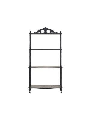Carved Wood Shelf w/ 3 Tier, 60"x30"x15" For local pickup only
