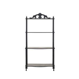 Carved Wood Shelf w/ 3 Tier, 60"x30"x15" For local pickup only