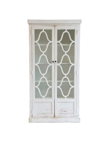 Maribelle Cabinet, Antique White 92x48x17, last one