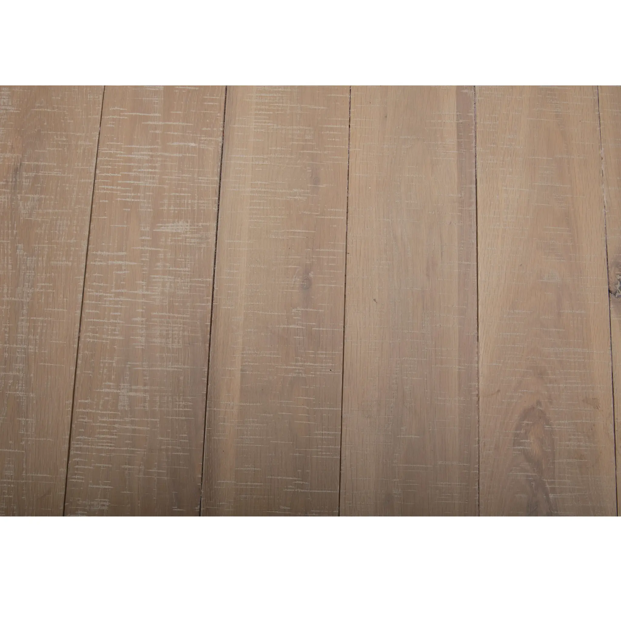 Oak Wood Planked Table, Natural, 63 x 39 x 29.5 Furniture Available for Delivery or Pick Up