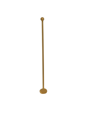 Stainless Steel Cocktail Stirrer, Brass Finish