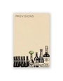 The Mincing Mockingbird Provisions Notepad, 4.375 X 6.5 in.