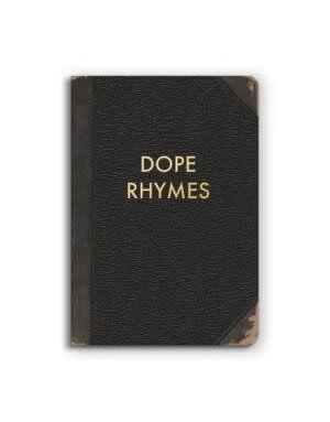 The Mincing Mockingbird Dope Rhymes Journal, 3.75 X 5.375 in.