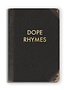 The Mincing Mockingbird Dope Rhymes Journal, 3.75 X 5.375 in.