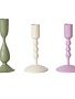 Hazel Mazel Enameled Metal Taper Holder, Assorted Styles, 5.5 in.