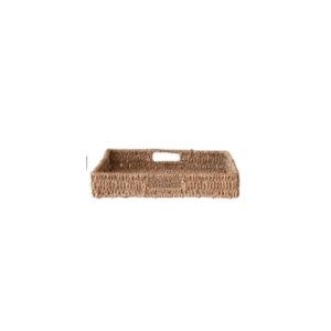 Decorative Hand-Woven Bankuan Tray, Medium, 20 X 16 X 3.75